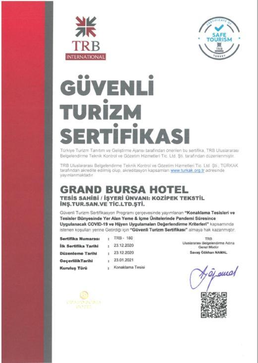 Grand Bursa Hotel Eksteriør bilde